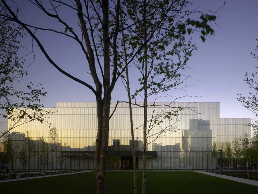 Anchorage Museum building in Alaska