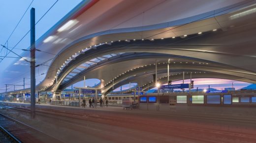 Austria Train Station installation