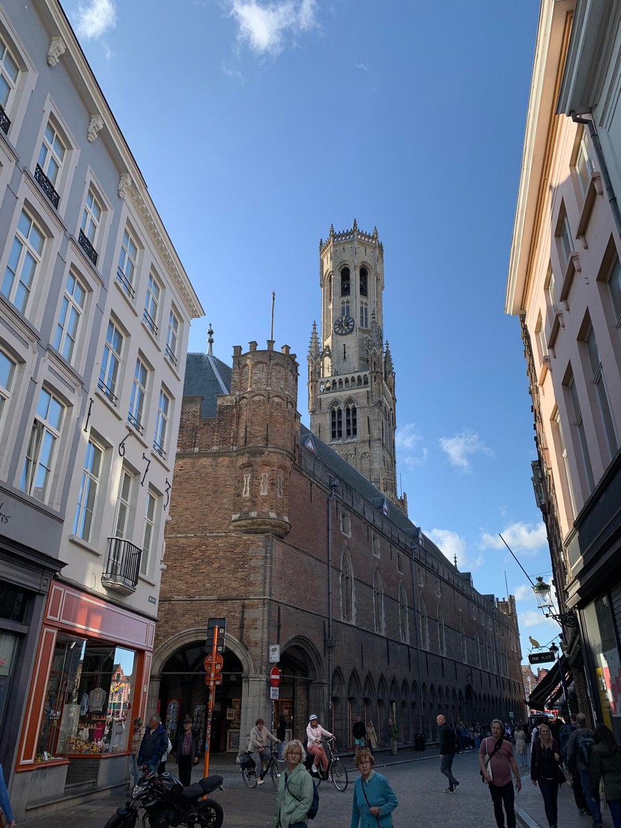 Bruges buildings, Belgium
