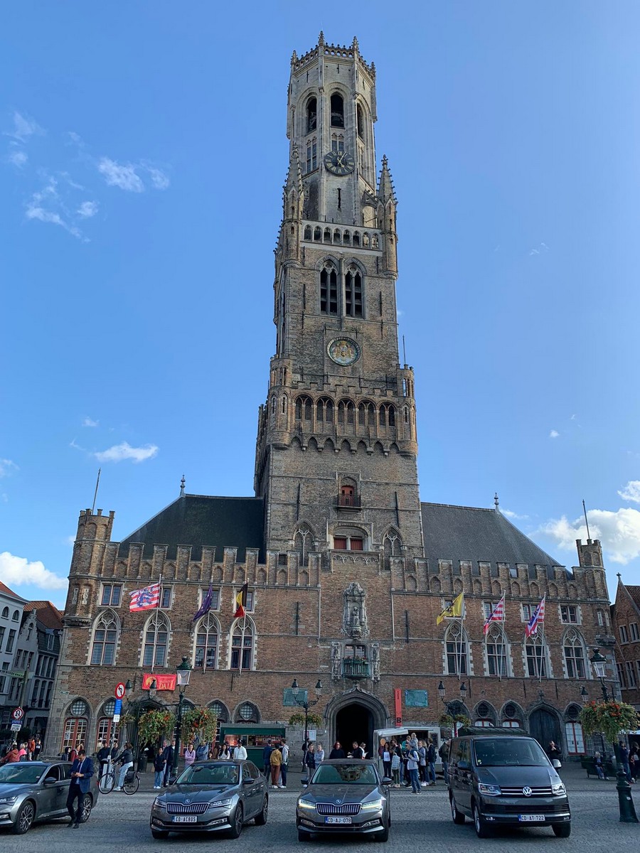 Bruges buildings, Belgium
