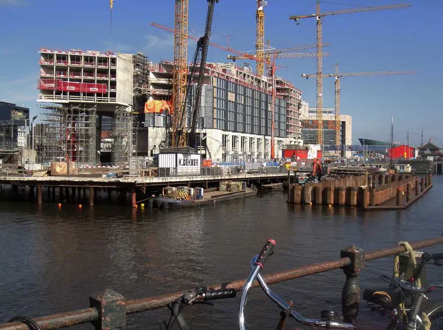 Doubletree by Hilton Amsterdam hotel building construction