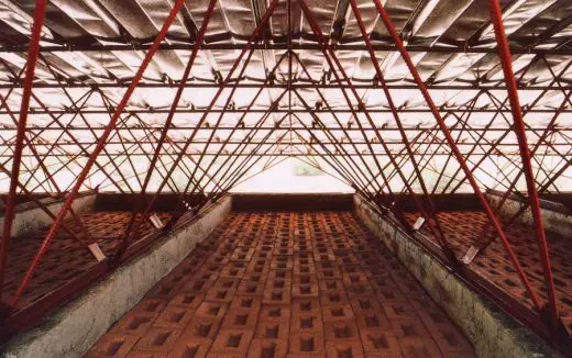 Gando primary school Burkina Faso building roof