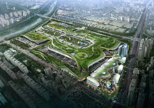 Garak Market Redevelopment, Seoul buildings design