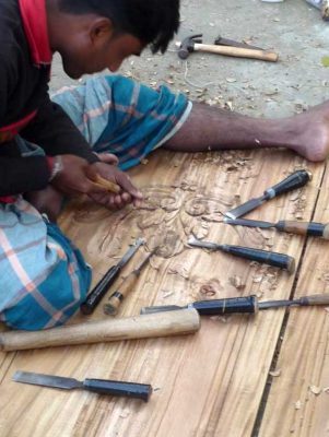 Juri district woodcarving Bangladesh
