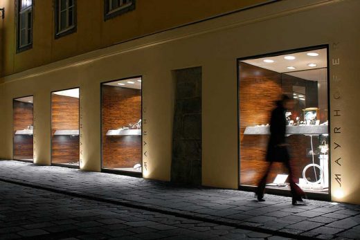 Juwelry Mayrhofer Linz store building - Shop Buildings