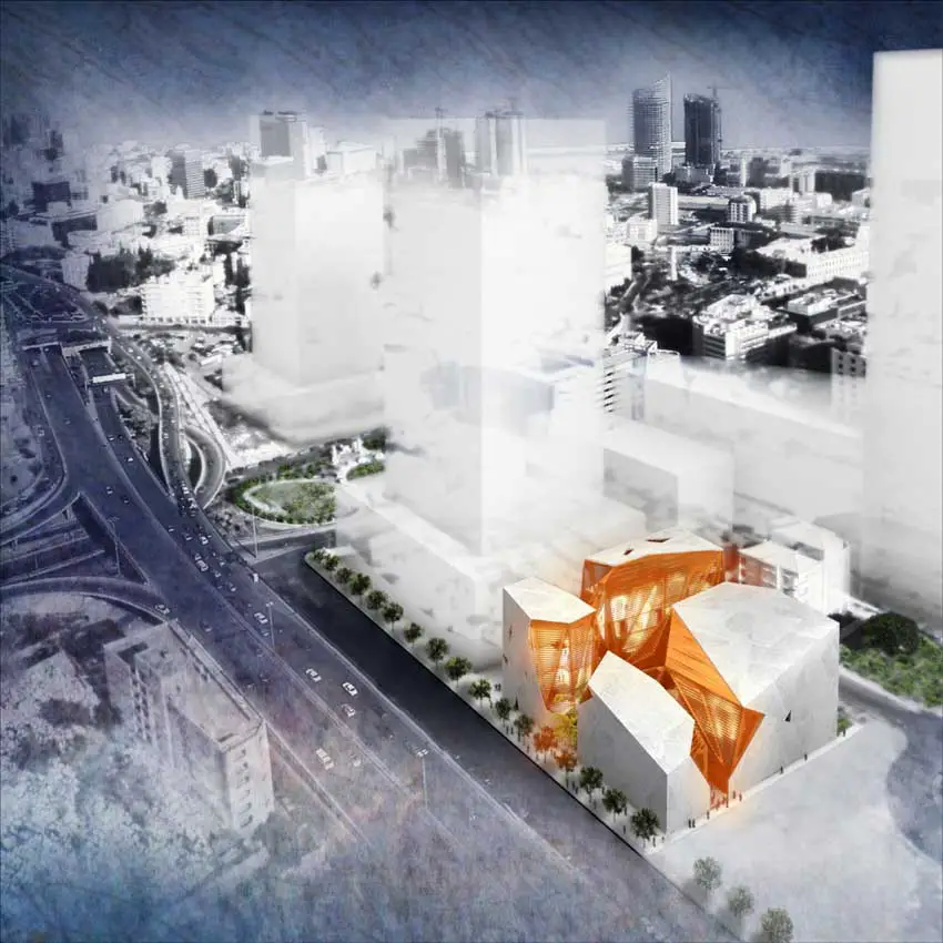 House of Arts and Culture Beirut entry design by Kaputt!