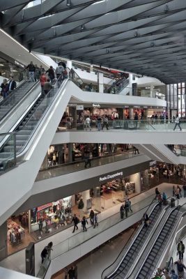 Innsbruck Department Store building interior Austria