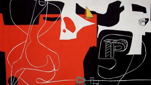 Le Corbusier tapestry Sydney Opera House