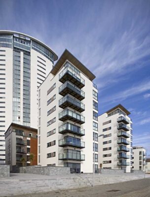 Meridian Quay, Swansea Tower Building Wales