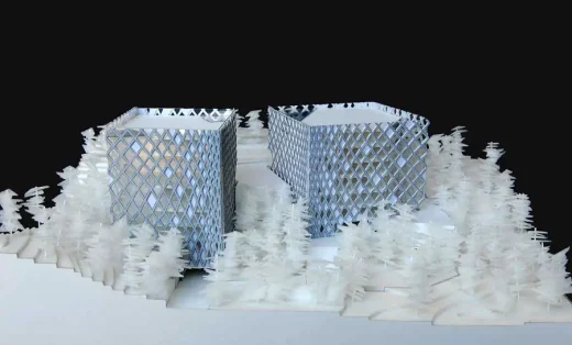 Mesh office Ordos, China
