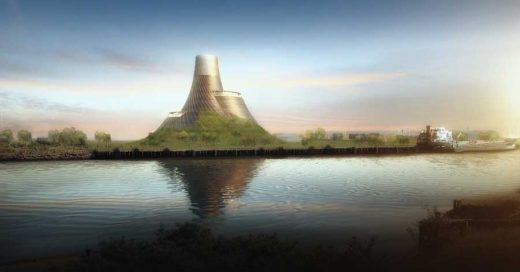 Teesside Power Station Buildings England design by Heatherwick Studio