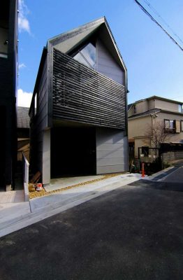 WAON House, Hyogo residence façade design by P_kan : Hiroshi Shoji Building Workshop