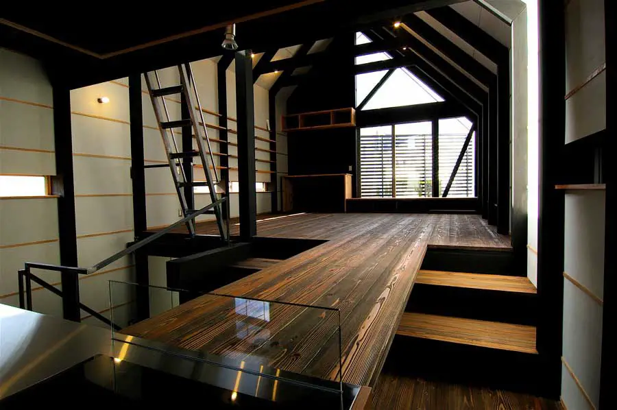 WAON House, Hyogo property interior design