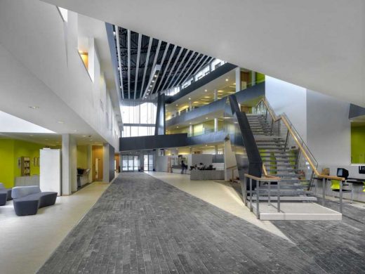 Clare County Council Headquarters Ennis building atrium interior