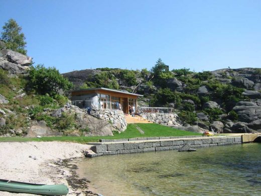 Cottage Hvitsand, Norwegian waterfront residence