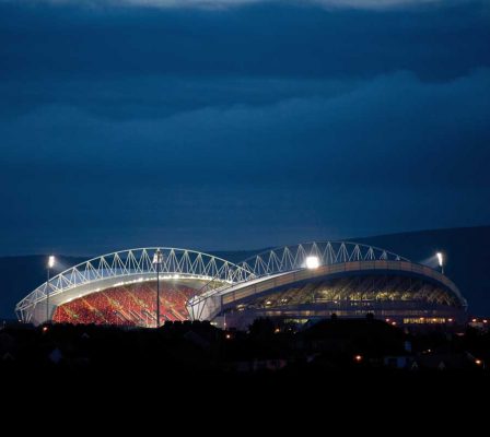 Thomond Park Redevelopment Ireland by Murray Ó Laoire Architects