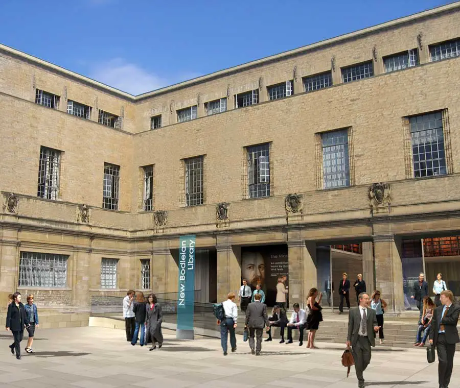 New Bodleian Library Oxford University Building design