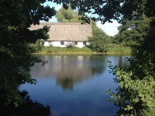 Esrum Kloster pond - Denmark Architecture Photos