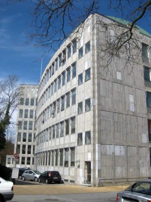 Lyngby Town Hall building Denmark