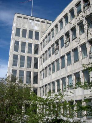 Lyngby Town Hall by Jensen & Langkilde Architects, Denmark