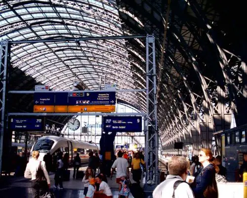 Frankfurt Railway Station Building, Germany