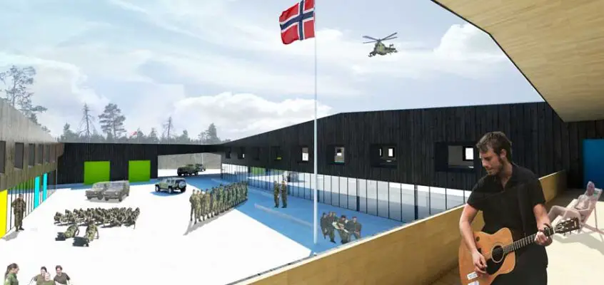 Military Base Norway: Norwegian Border Station