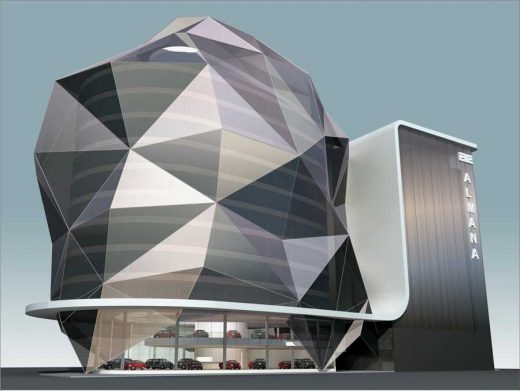 Qatar Ford Showroom Doha building design
