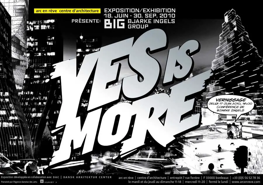 Yes is More Exhibition: BIG Architects Book