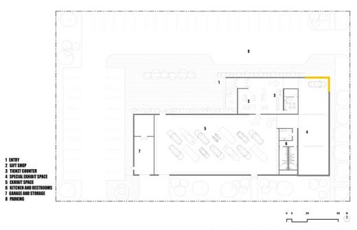 Bond Museum, Momence Building, Illinois plan layout