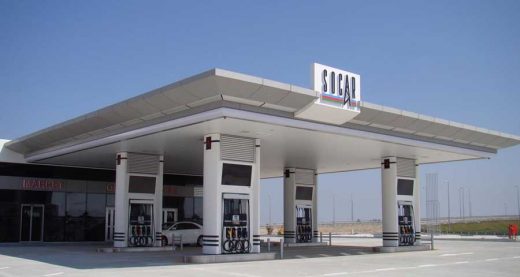 SOCAR Azerbaijan, Corian Design Gas Station Building