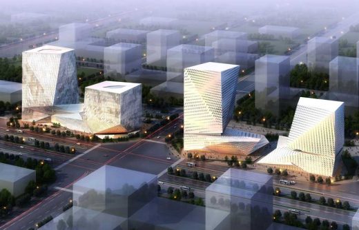 Datong Twin Towers, building design by Plasma Studio