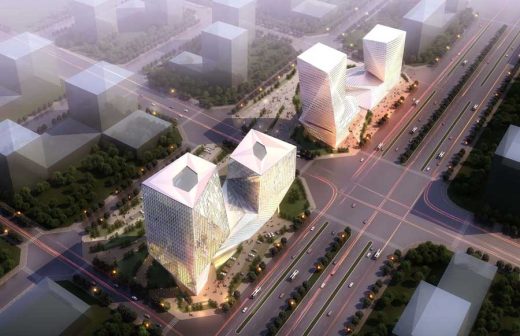 Datong Twin Towers, building design by Plasma Studio