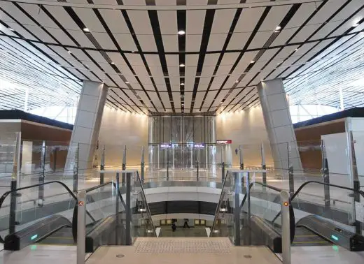 Hong Kong International Airport interior North Satellite Concourse