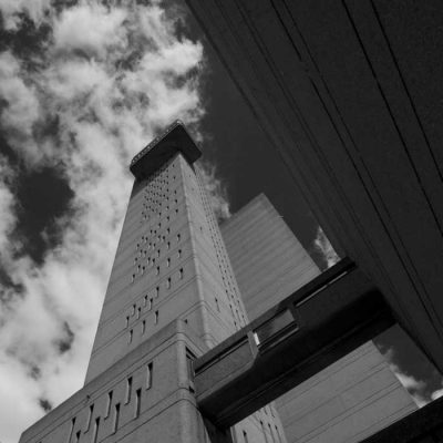 The Trellick Tower West London, Modernist, Brutalist architecture design by Erno Goldfinger