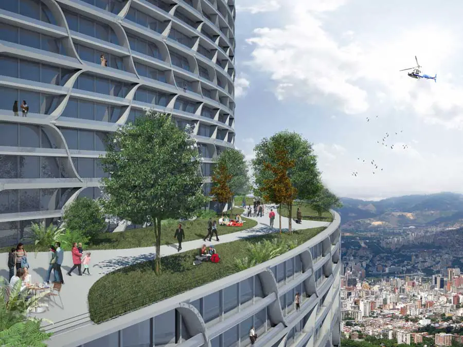 Venezuela Developments - Vertical City tower building design