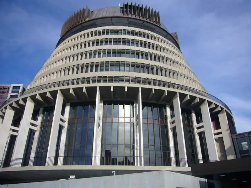 The Beehive Wellington Parliament Building Executive Wing