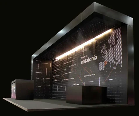 Barcelona Temporary Pavilion Building design by Studio Patricia Meneses