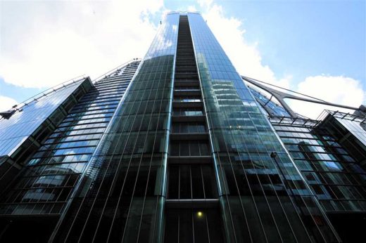 City Point London tower by Santiago Calatrava architect