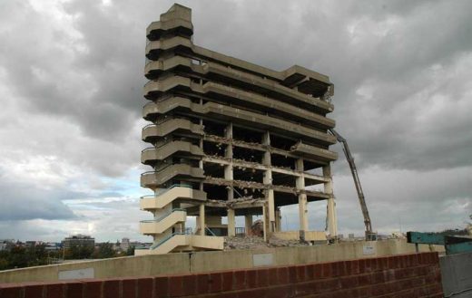 Get Carter Building Newcastle Demolition