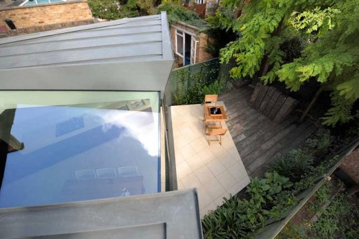 Faceted House London design by Paul McAneary Architects