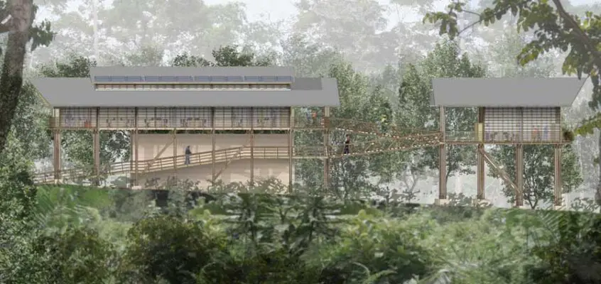 Gola Forest, Sierra Leone Building