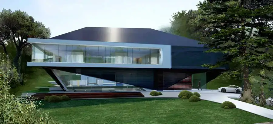 Hillside House, German Home: 3deluxe design