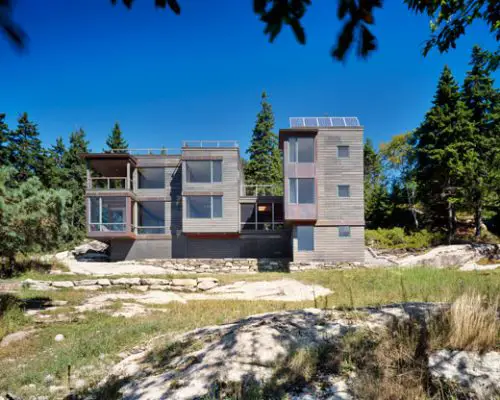 Modern Architecture in Maine Exhibition - Island House building