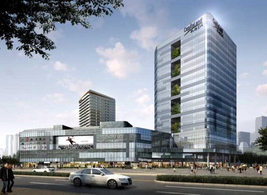 Raffles City Ningbo building design