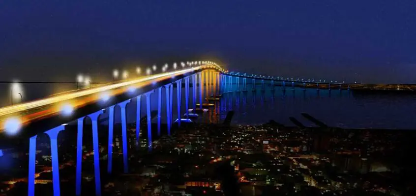 San Diego Coronado Bridge Lighting