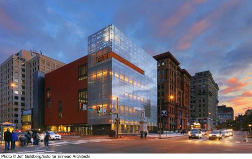 National Museum of American Jewish History Philadelphia building  | www.e-architect.com