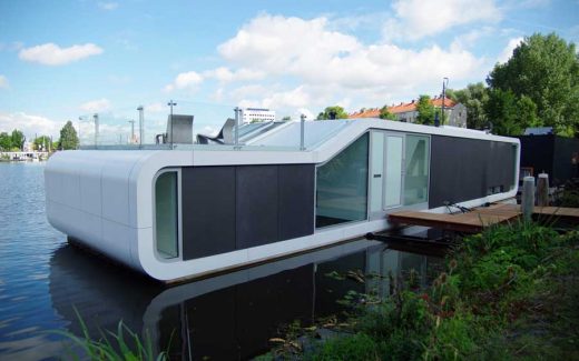 Watervilla de Omval: Amsterdam water house