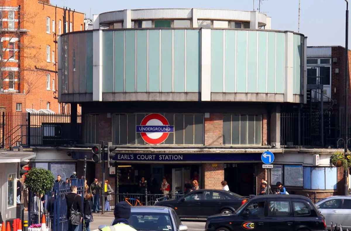 Earl's Court Underground Station London