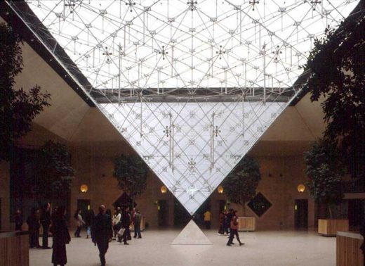 Inverted Pyramid Louvre Paris interior