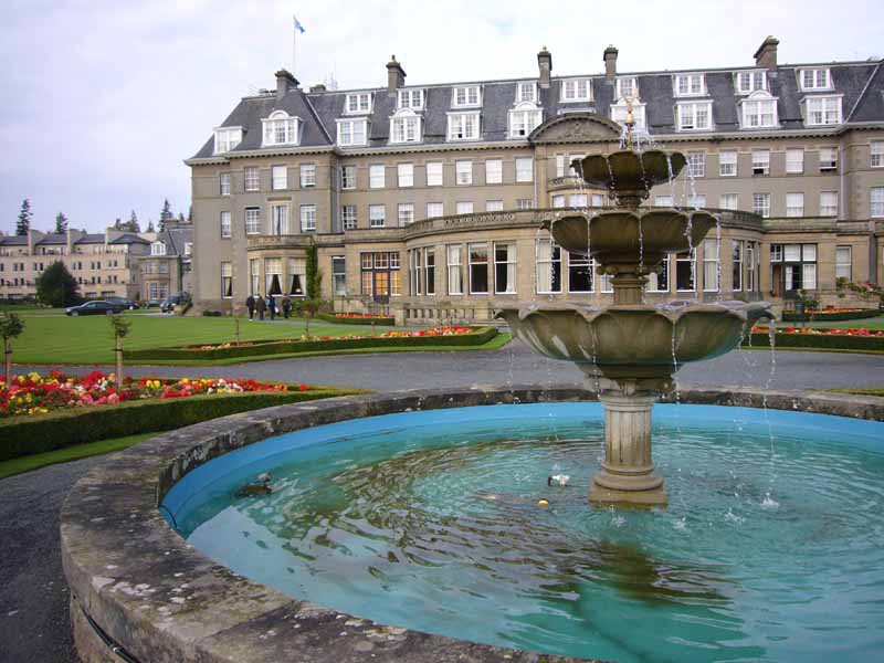 Gleneagles Hotel Scotland, Perthshire by James Miller